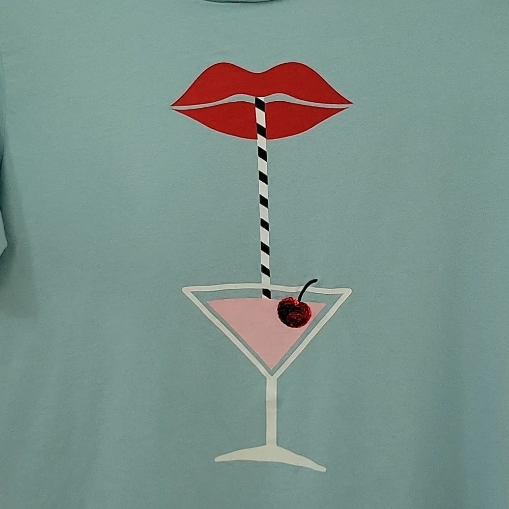 Kate Spade Graphic T-shirt, Size Small